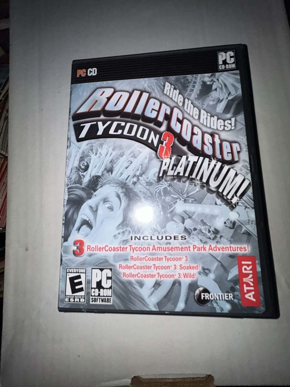 Atari RollerCoaster Tycoon 3 Platinum PC CD-ROM Game